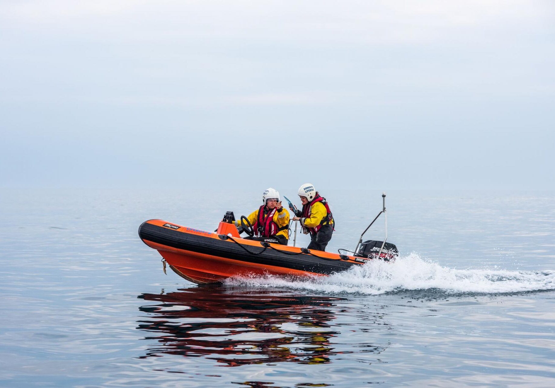 Sidmouth Lifeboat's Speedy Sid